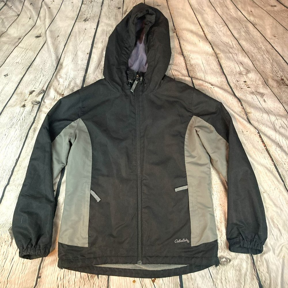 Cabela's Womens Outerwear Black Jacket